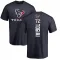 Navy Men's Tommy Togiai Houston Texans Backer T-Shirt -