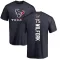 Navy Men's Vince Wilfork Houston Texans Backer T-Shirt -