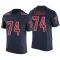 Navy Men's Zach Thomas Houston Texans Color Rush T-Shirt