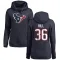 Navy Women's Brandon Hill Houston Texans Pro Line Logo Pullover Hoodie