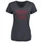 Navy Women's Brevin Jordan Houston Texans Flanker T-Shirt -