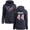 Navy Women's British Brooks Houston Texans Pro Line Logo Pullover Hoodie