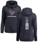 Navy Women's D'Angelo Ross Houston Texans Pro Line Backer Pullover Hoodie