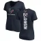 Navy Women's Diontae Johnson Houston Texans Backer Slim Fit T-Shirt -