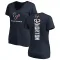 Navy Women's Dylan Horton Houston Texans Backer Slim Fit T-Shirt -