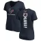 Navy Women's Eric Murray Houston Texans Backer Slim Fit T-Shirt -