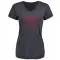 Navy Women's Jared Wayne Houston Texans Flanker T-Shirt -