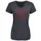 Navy Women's Jaxon Janke Houston Texans Flanker T-Shirt -