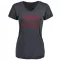 Navy Women's J.J. Taylor Houston Texans Flanker T-Shirt -