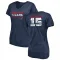 Navy Women's Ka'imi Fairbairn Houston Texans Retro V-Neck T-Shirt -