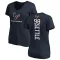 Navy Women's Tim Settle Jr. Houston Texans Backer Slim Fit T-Shirt -