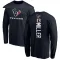 Navy Youth Braxton Miller Houston Texans Backer Long Sleeve T-Shirt -