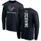 Navy Youth Brian Cushing Houston Texans Backer Long Sleeve T-Shirt -