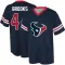 Navy Youth British Brooks Houston Texans Game Day V-Neck T-Shirt