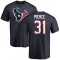 Navy Youth Dameon Pierce Houston Texans Logo T-Shirt -