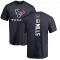 Navy Youth Davis Mills Houston Texans Backer T-Shirt -