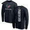 Navy Youth DeAndre Houston-Carson Houston Texans DeAndre -Carson Backer Long Sleeve T-Shirt -