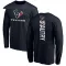 Navy Youth Denico Autry Houston Texans Backer Long Sleeve T-Shirt -