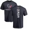 Navy Youth Jayden Peevy Houston Texans Backer T-Shirt -