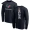 Navy Youth Kedon Slovis Houston Texans Backer Long Sleeve T-Shirt -