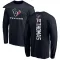 Navy Youth Zach Thomas Houston Texans Backer Long Sleeve T-Shirt -