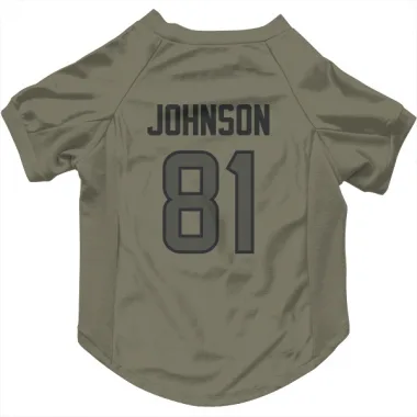 Olive Houston Texans Andre Johnson   Dog & Cat Pet Jersey