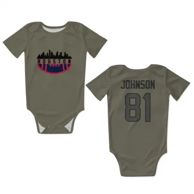 Olive Houston Texans Andre Johnson   Newborn & Infant Bodysuit