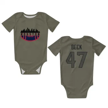 Olive Houston Texans Andrew Beck   Newborn & Infant Bodysuit