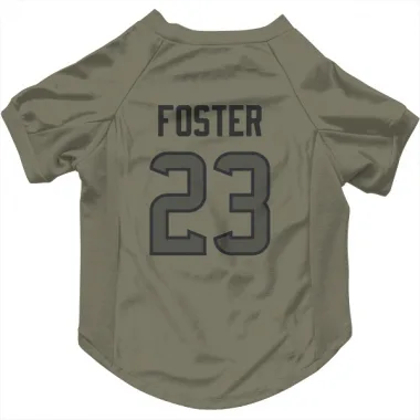 Olive Houston Texans Arian Foster   Dog & Cat Pet Jersey