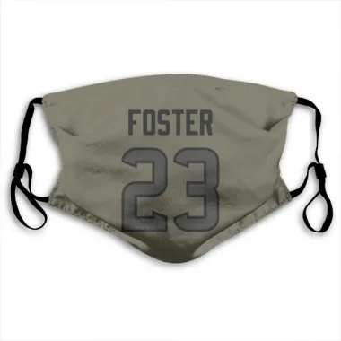 Olive Houston Texans Arian Foster   Face Mask