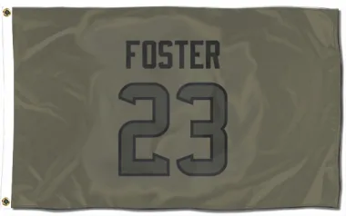 Olive Houston Texans Arian Foster   Flag (3 X 5)