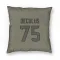 Olive Houston Texans Austin Deculus   Pillow Cover (18 X 18)