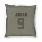 Olive Houston Texans Brevin Jordan   Pillow Cover (18 X 18)