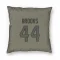 Olive Houston Texans British Brooks   Pillow Cover (18 X 18)