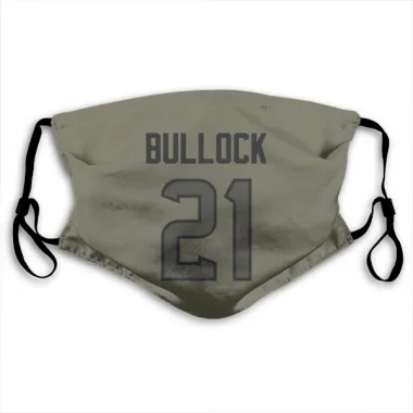 Olive Houston Texans Calen Bullock   Face Mask