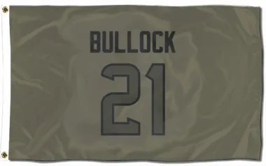 Olive Houston Texans Calen Bullock   Flag (3 X 5)