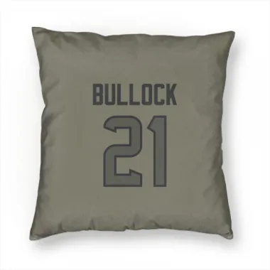 Olive Houston Texans Calen Bullock   Pillow Cover (18 X 18)