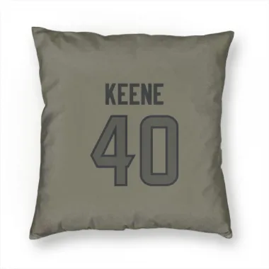 Olive Houston Texans Dalton Keene   Pillow Cover (18 X 18)