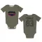 Olive Houston Texans Dalton Schultz   Newborn & Infant Bodysuit