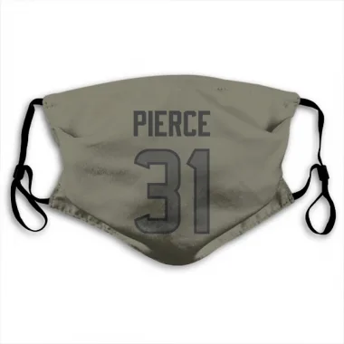 Olive Houston Texans Dameon Pierce   Face Mask