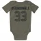 Olive Houston Texans Dare Ogunbowale   Newborn & Infant Bodysuit