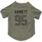 Olive Houston Texans Derek Barnett   Dog & Cat Pet Jersey