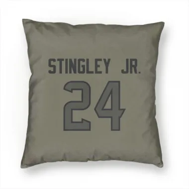 Olive Houston Texans Derek Stingley Jr.   Pillow Cover (18 X 18)