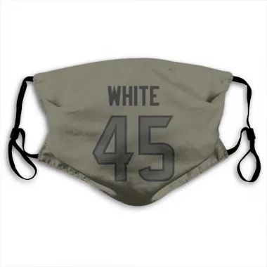 Olive Houston Texans Devin White   Face Mask