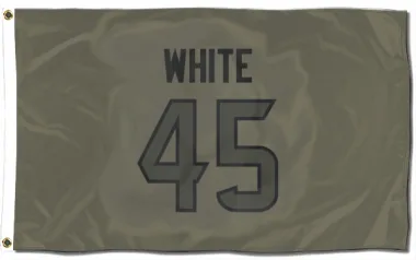 Olive Houston Texans Devin White   Flag (3 X 5)