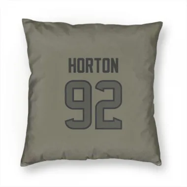 Olive Houston Texans Dylan Horton   Pillow Cover (18 X 18)