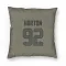 Olive Houston Texans Dylan Horton   Pillow Cover (18 X 18)