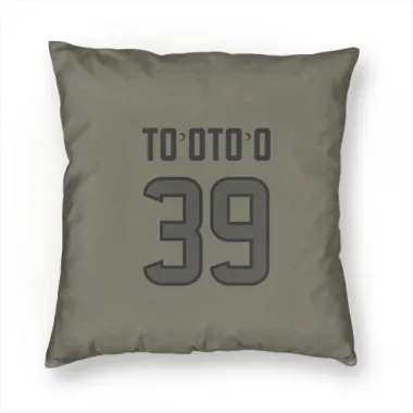 Olive Houston Texans Henry To'oTo'o   Pillow Cover (18 X 18)