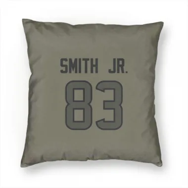 Olive Houston Texans Irv Smith Jr.   Pillow Cover (18 X 18)