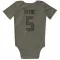 Olive Houston Texans Jalen Pitre   Newborn & Infant Bodysuit